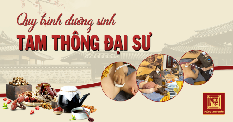 Quy trình thực hiện phương pháp dưỡng sinh Tam Thông Đại Sư